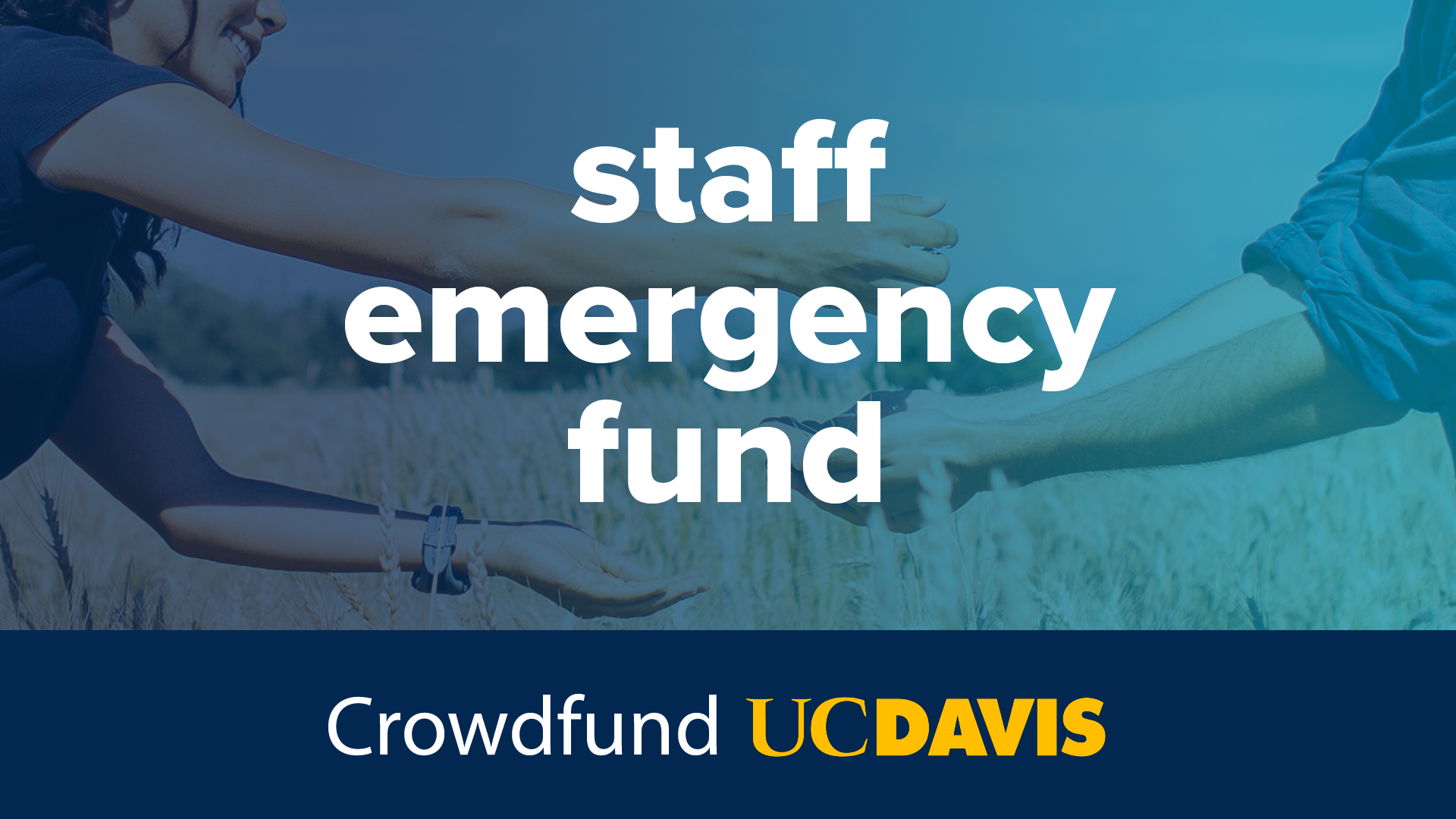 staff emergency fund is part of Crowdfund UC Davis