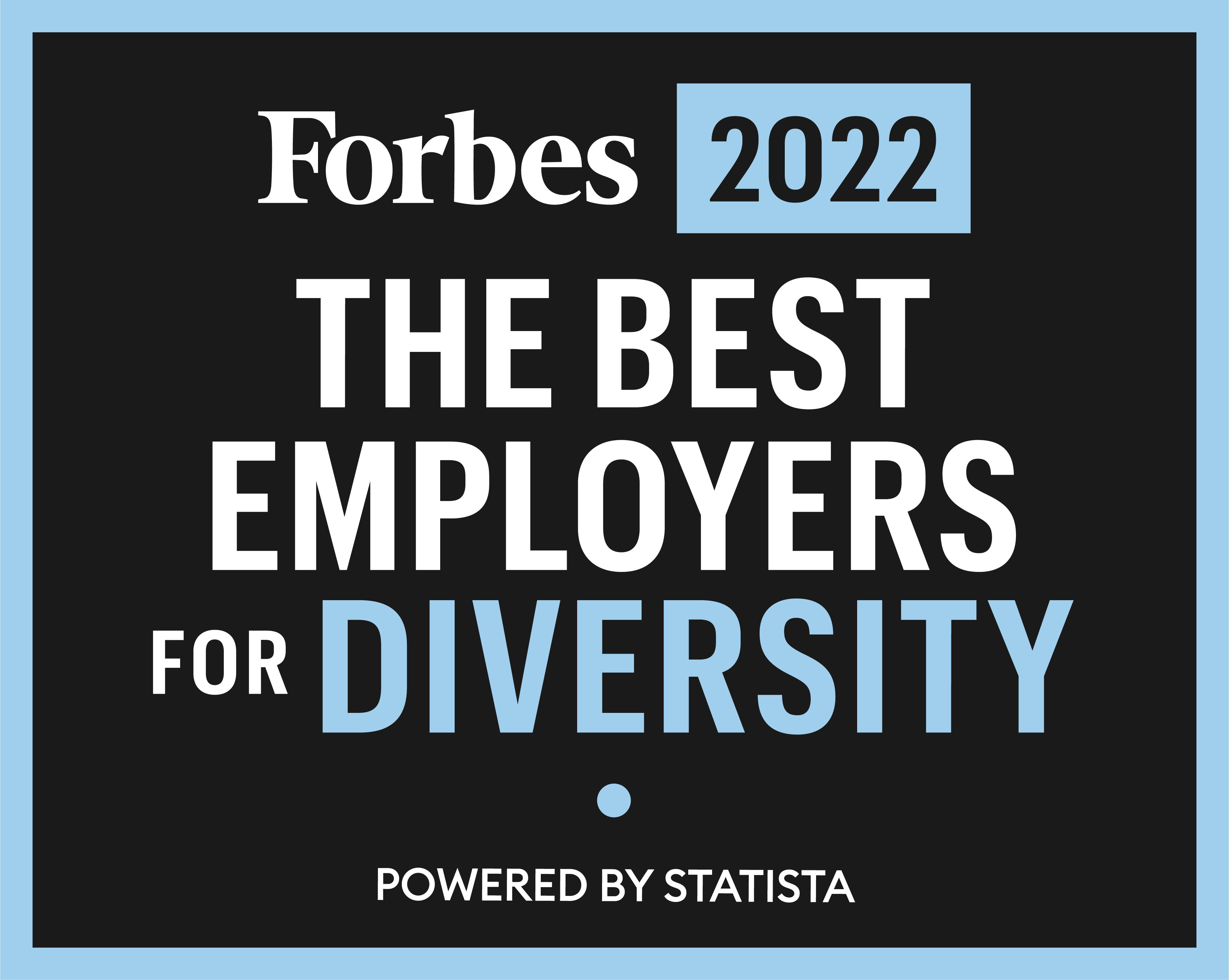 Forbes 2022 Best Employers for Diversity Logo