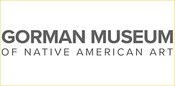 Newsletter logo that reads "Gorman Museum of Native American Art"
